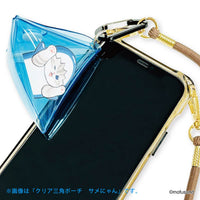 Estuche triangular transparente Mofusand, gatito abeja