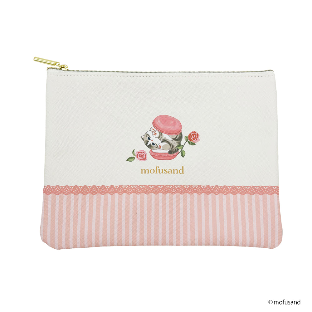 Estuche plano mofusand Dulces en flor, marfil