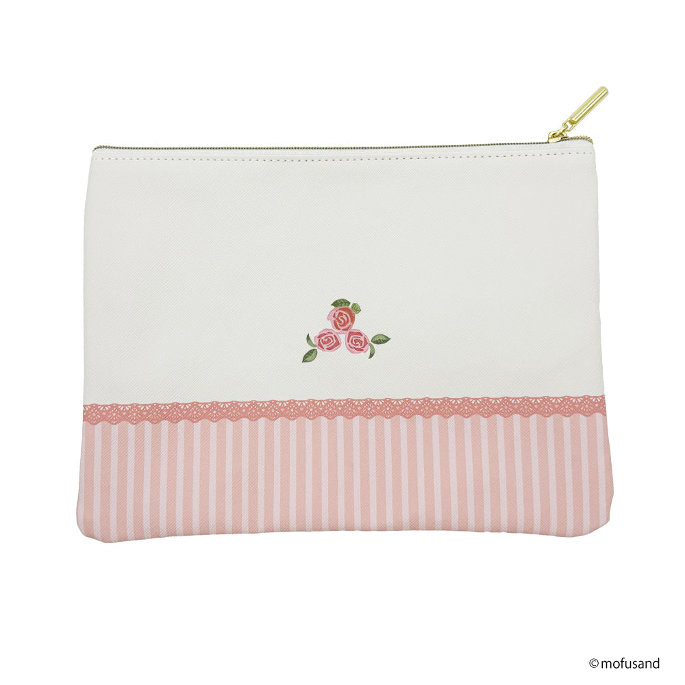 Estuche plano mofusand Dulces en flor, marfil