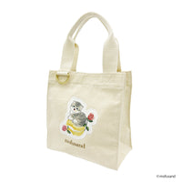 Bolso tote cuadrado mofusand Sweet Blossom