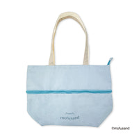 Bolso tote extensible mofusand L azul