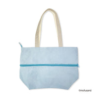 Bolso tote extensible mofusand L azul