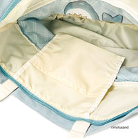 Bolso tote extensible mofusand L azul