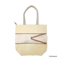 Bolso tote extensible mofusand L beige
