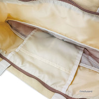 Bolso tote extensible mofusand L beige
