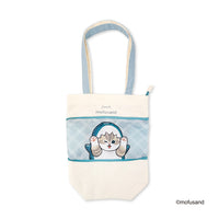 Bolso tote extensible Mofusand S azul