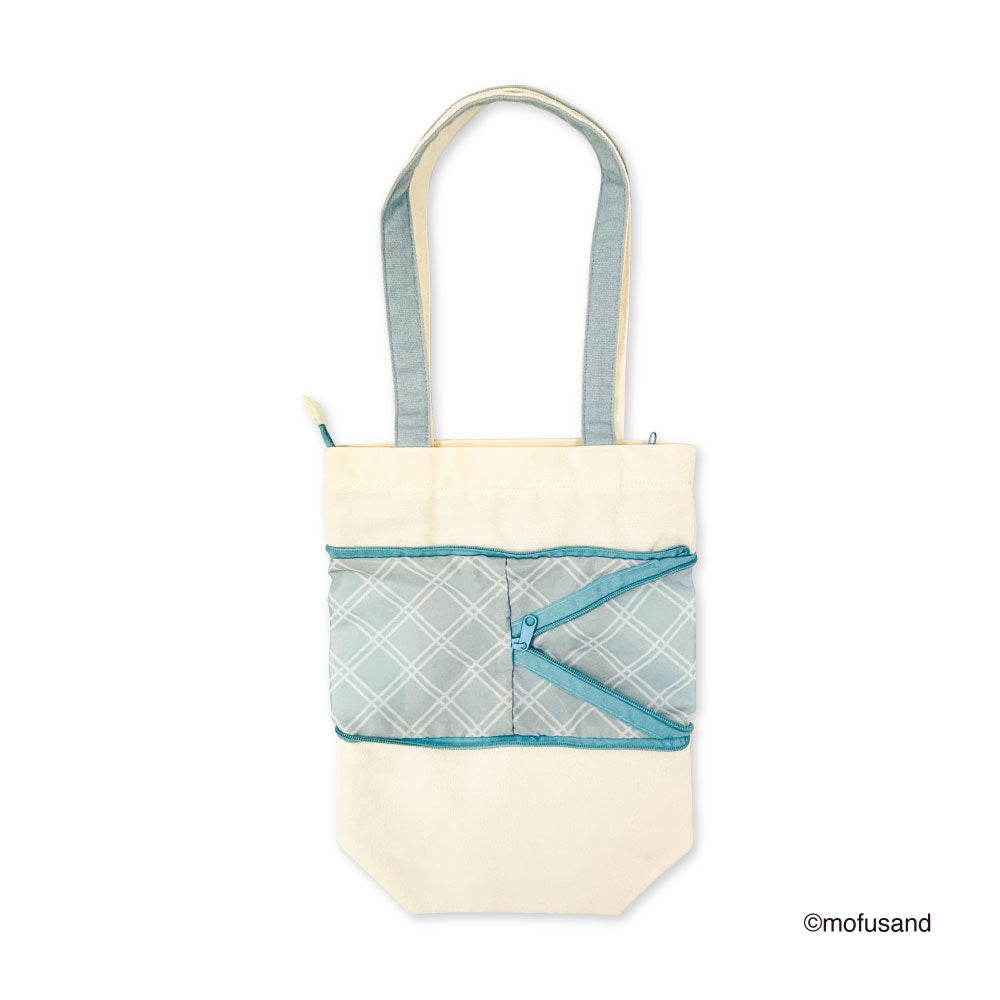 Bolso tote extensible Mofusand S azul