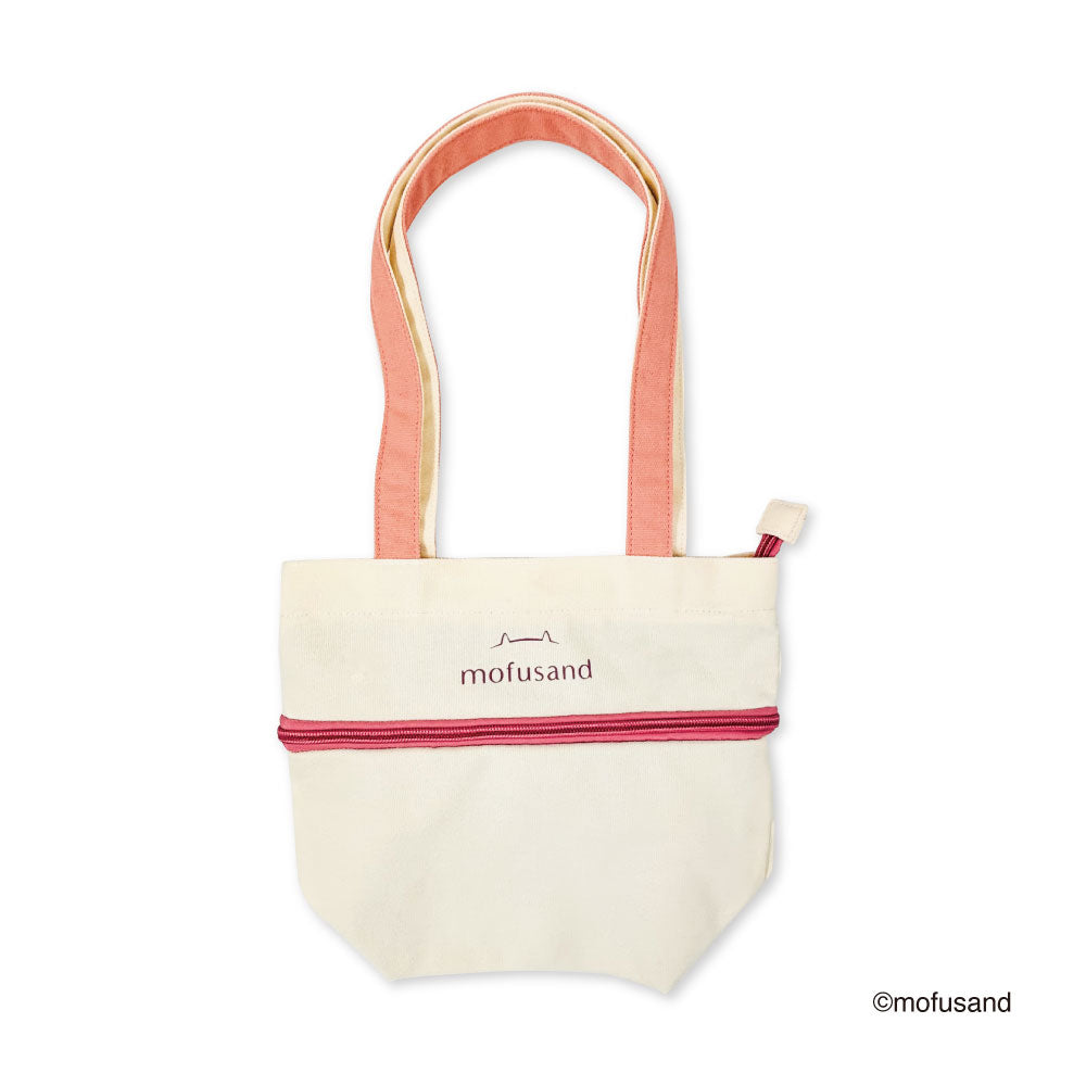 Bolso tote extensible Mofusand S rosado