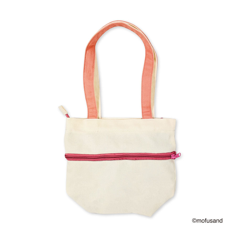 Bolso tote extensible Mofusand S rosado