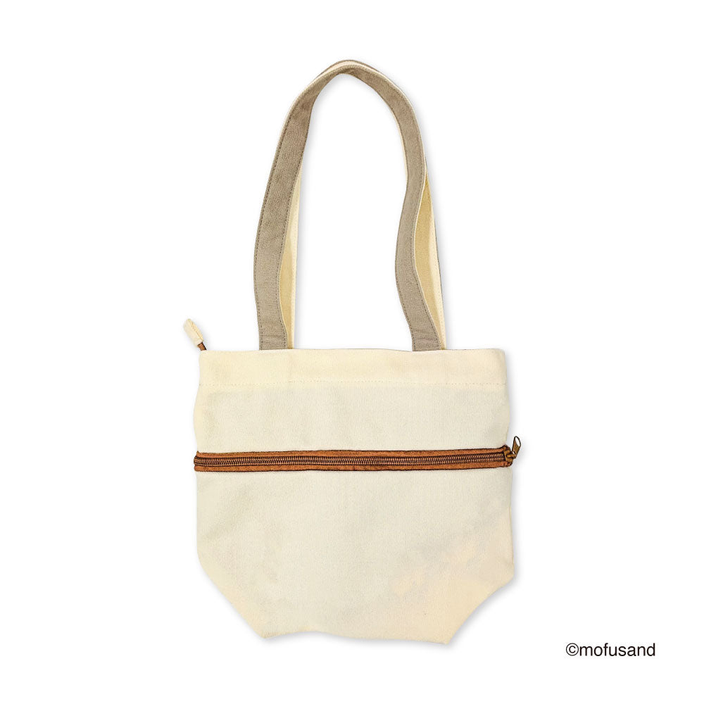 Bolso tote extensible mofusand S (beige)