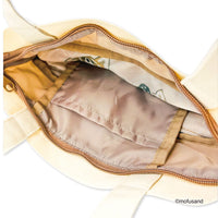 Bolso tote extensible mofusand S (beige)