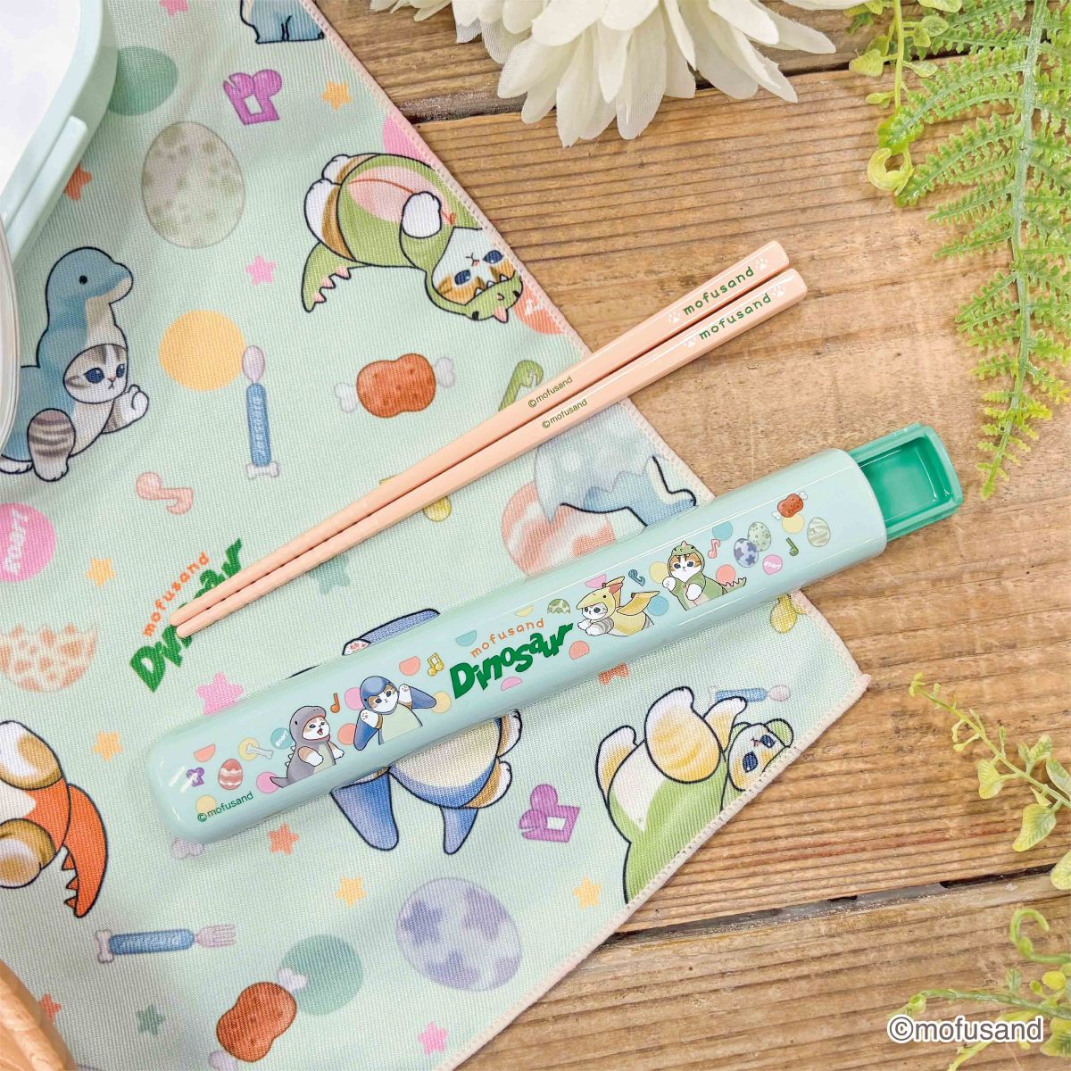 Estuche de palillos Mofusand Gatito Monstruo