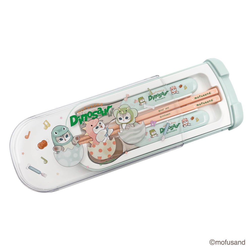 Set de cubiertos Mofusand: gatito monstruo