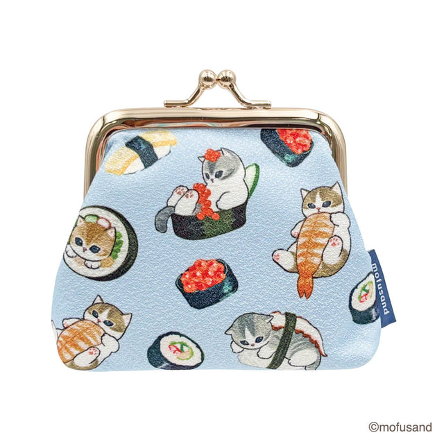 Monedero mini Mofusand con diseño de sushi