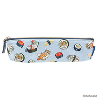 Estuche delgado para lápices mofusand - Sushi