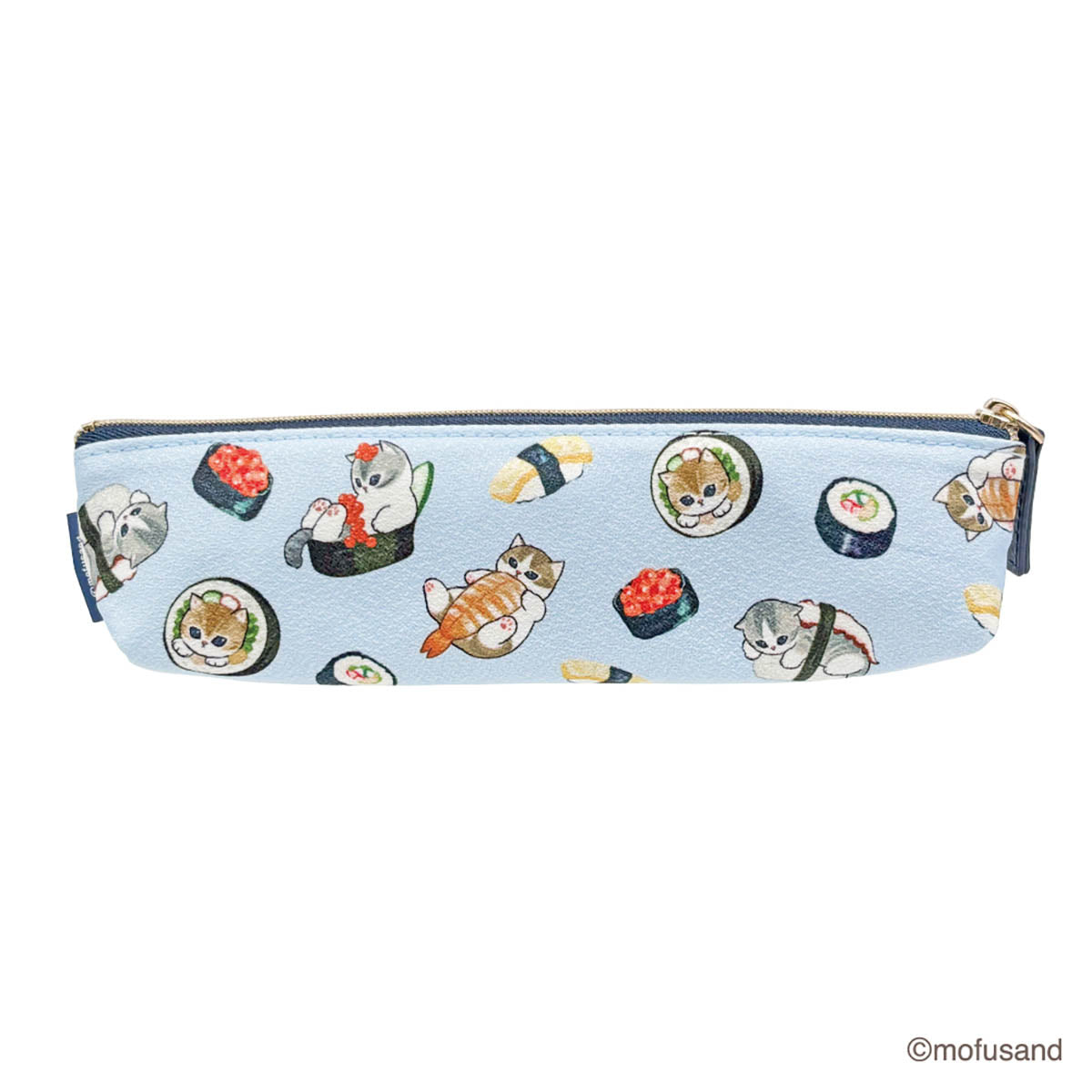 Estuche delgado para lápices mofusand - Sushi