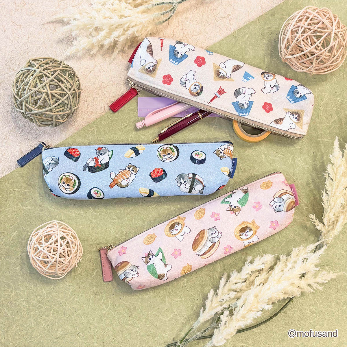 Estuche delgado Mofusand de dulces japoneses
