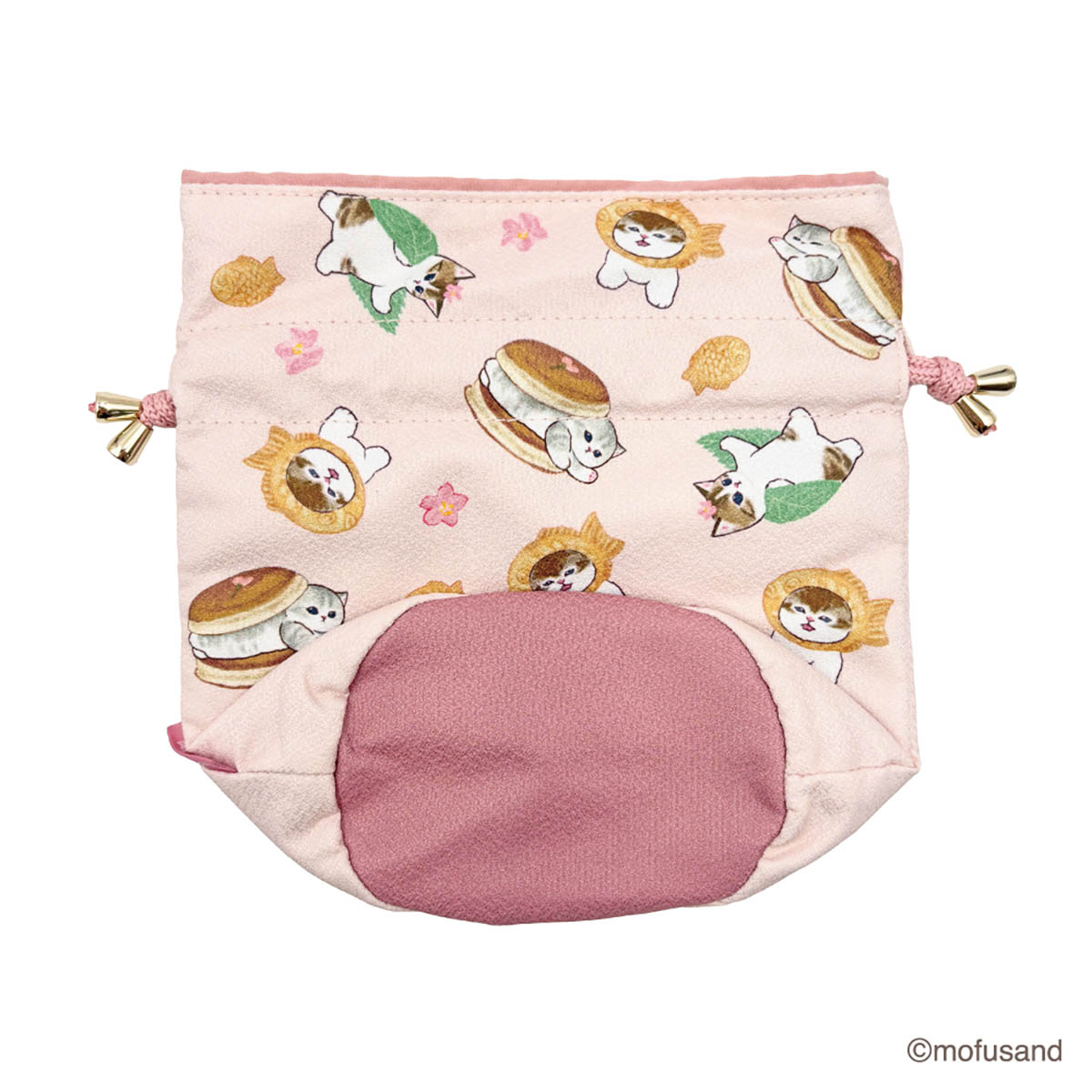 Bolso con cordón Mofusand de dulces japoneses