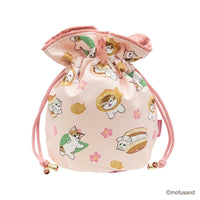 Bolso con cordón Mofusand de dulces japoneses
