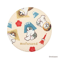Espejo mofusand con diseño de gatos
