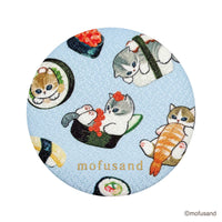 Espejo mofusand con diseño de sushi