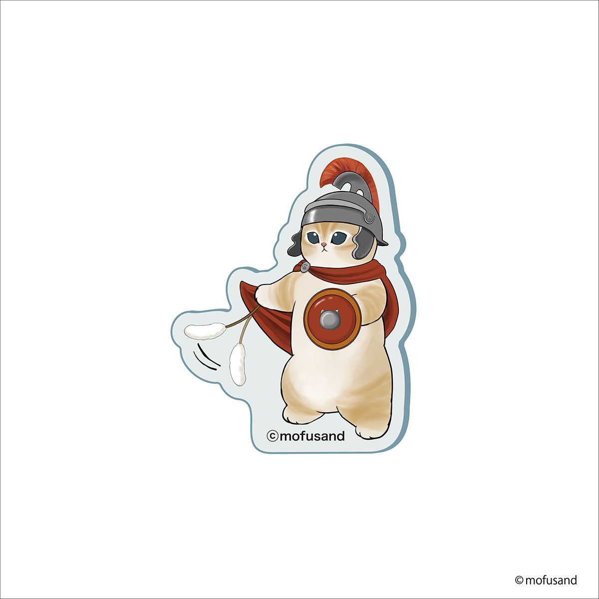Clip acrílico Mofusand: soldado romano