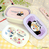 Set de 3 contenedores Mofusand con gatito panda