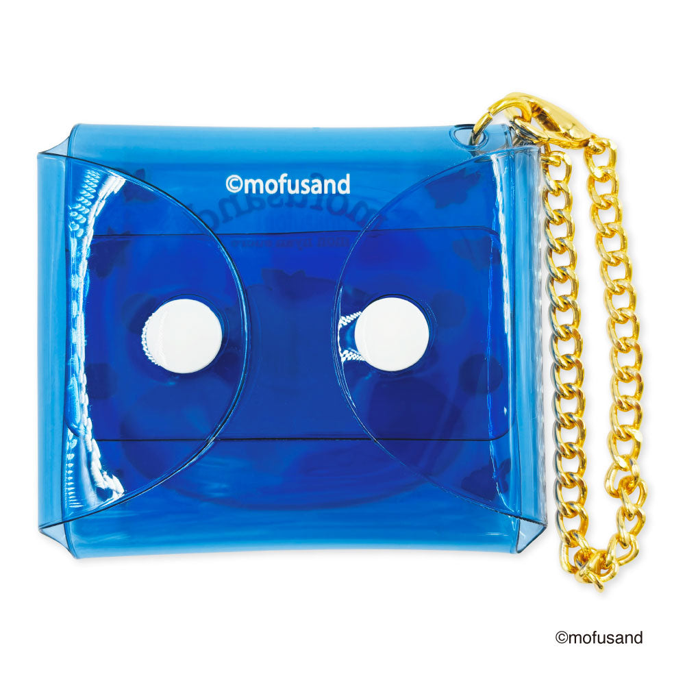 Estuche multiuso transparente Mofusand con cadena SS
