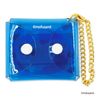 Estuche multiuso transparente Mofusand con cadena SS