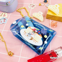 Estuche multiuso transparente Mofusand con cadena SS