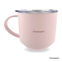 Taza apilable Mofusand con tapa: Gato monstruo