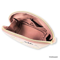 Mofusand Estuche redondo botánico rosa