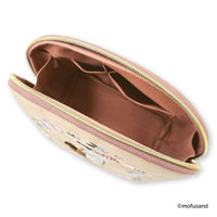 Mofusand Estuche Redondo Botánico Beige