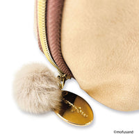Mofusand Estuche Redondo Botánico Beige