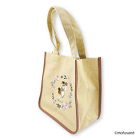 Bolso tote botánico beige mofusand