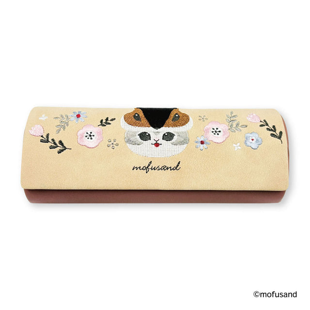 Estuche para lentes Mofusand Botánico Beige