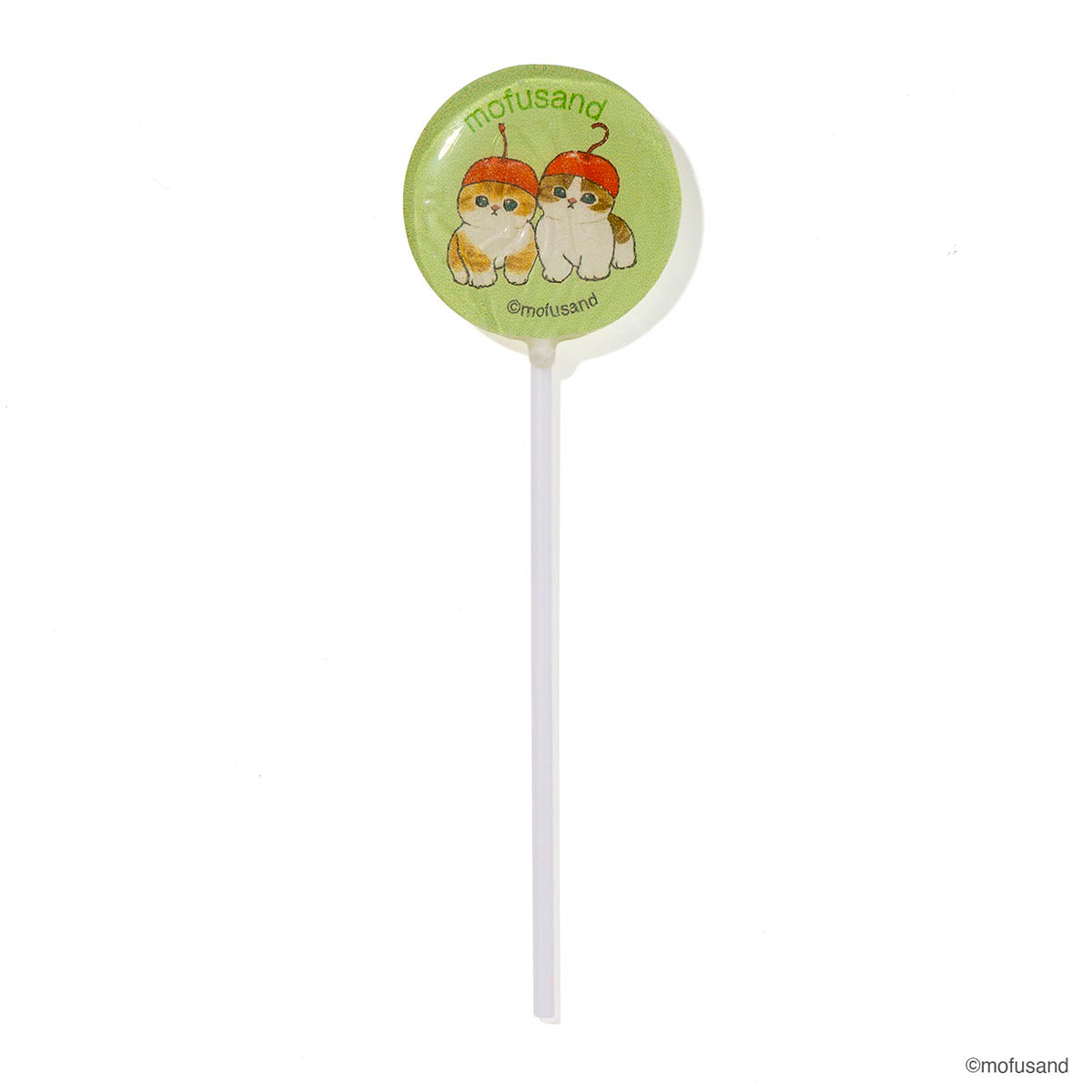 Mofusand caramelo de cereza en palito