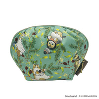 Estuche redondo Mofusand x Hibiya Kadan verde
