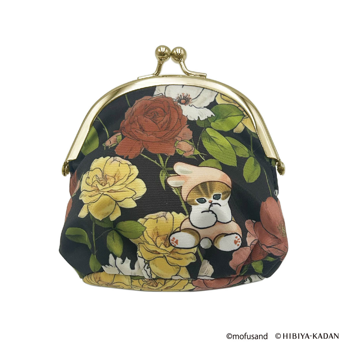 Estuche con broche Mofusand negro