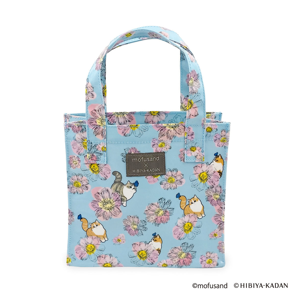 Bolso mini Mofusand con diseño de cosmos