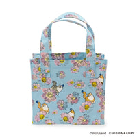 Bolso mini Mofusand con diseño de cosmos