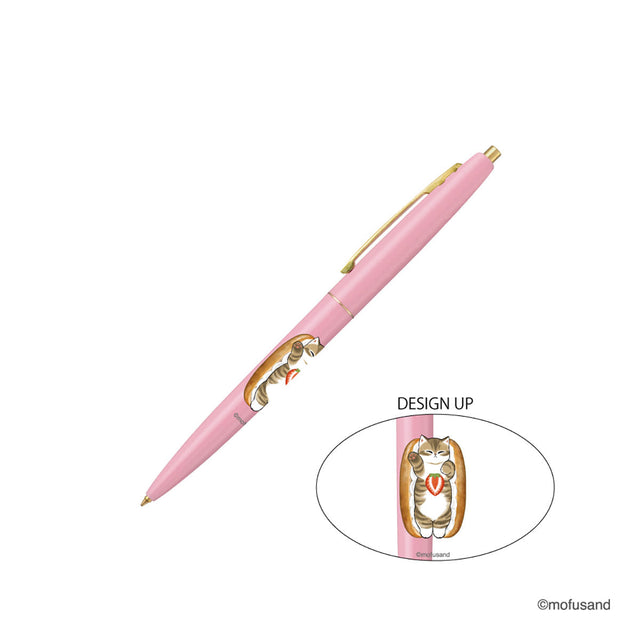 Lápiz pasta BIC Mofusand Panadería (rosado)