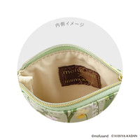 Estuche plano mofusand x Hibiya Kadan (verde)