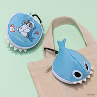 Mofusand: Estuche con forma de gorro de tiburón