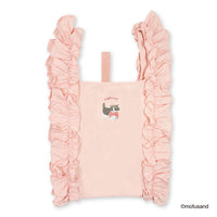 Bolso reutilizable Mofusand con volantes rosados