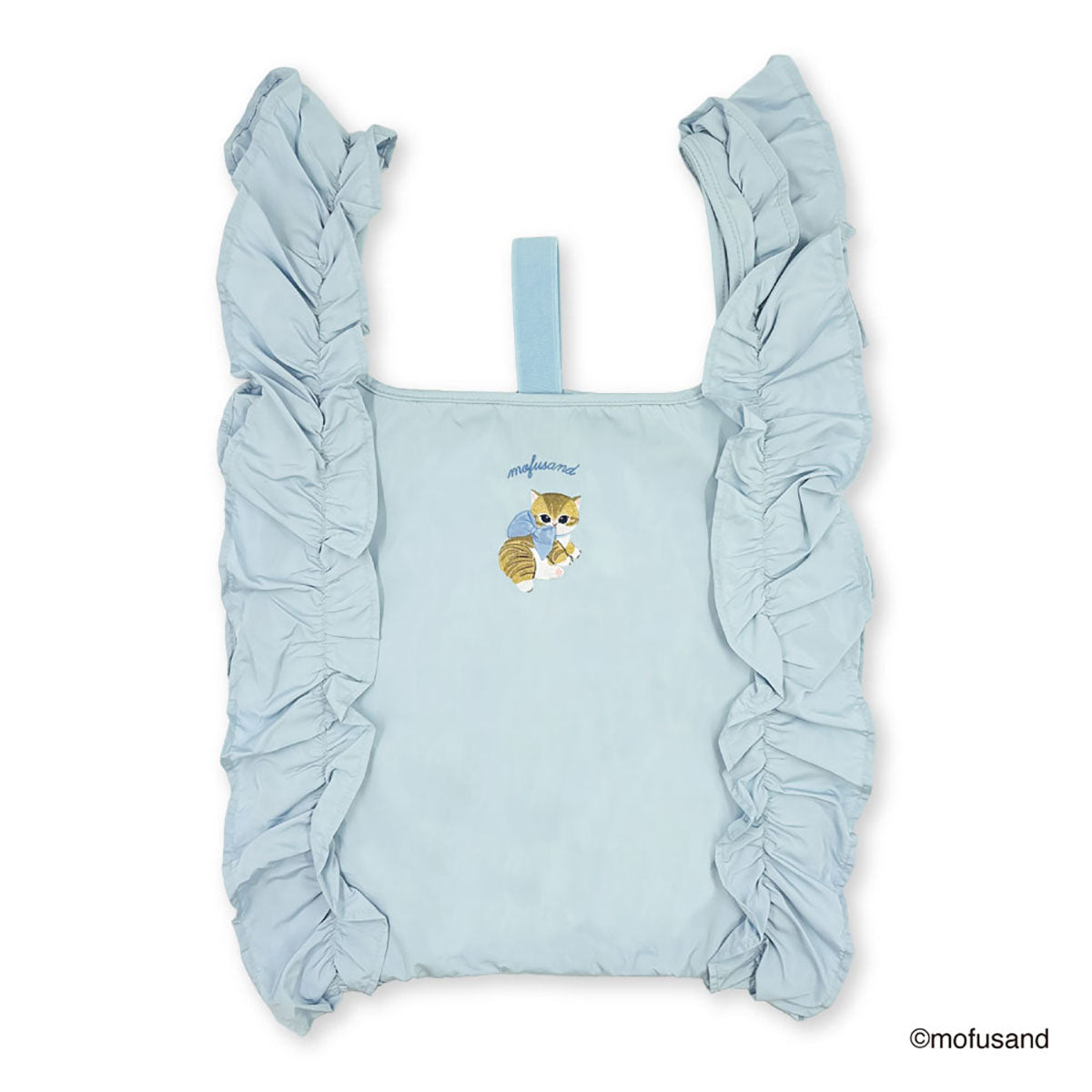 Bolso reutilizable Mofusand con vuelos azul