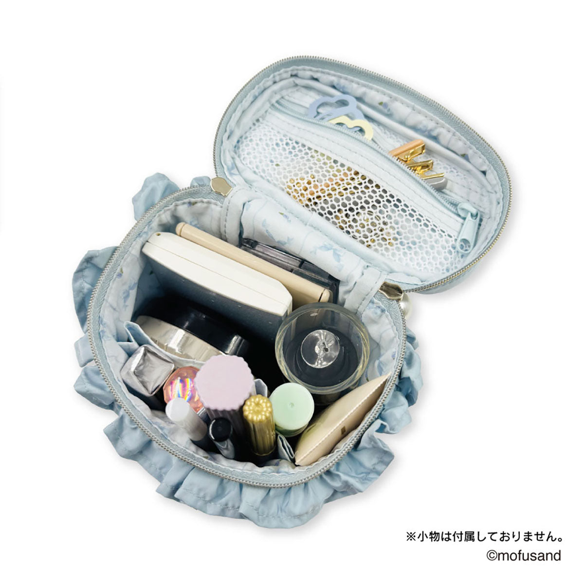 Mini cosmetiquero Mofusand con volantes azul