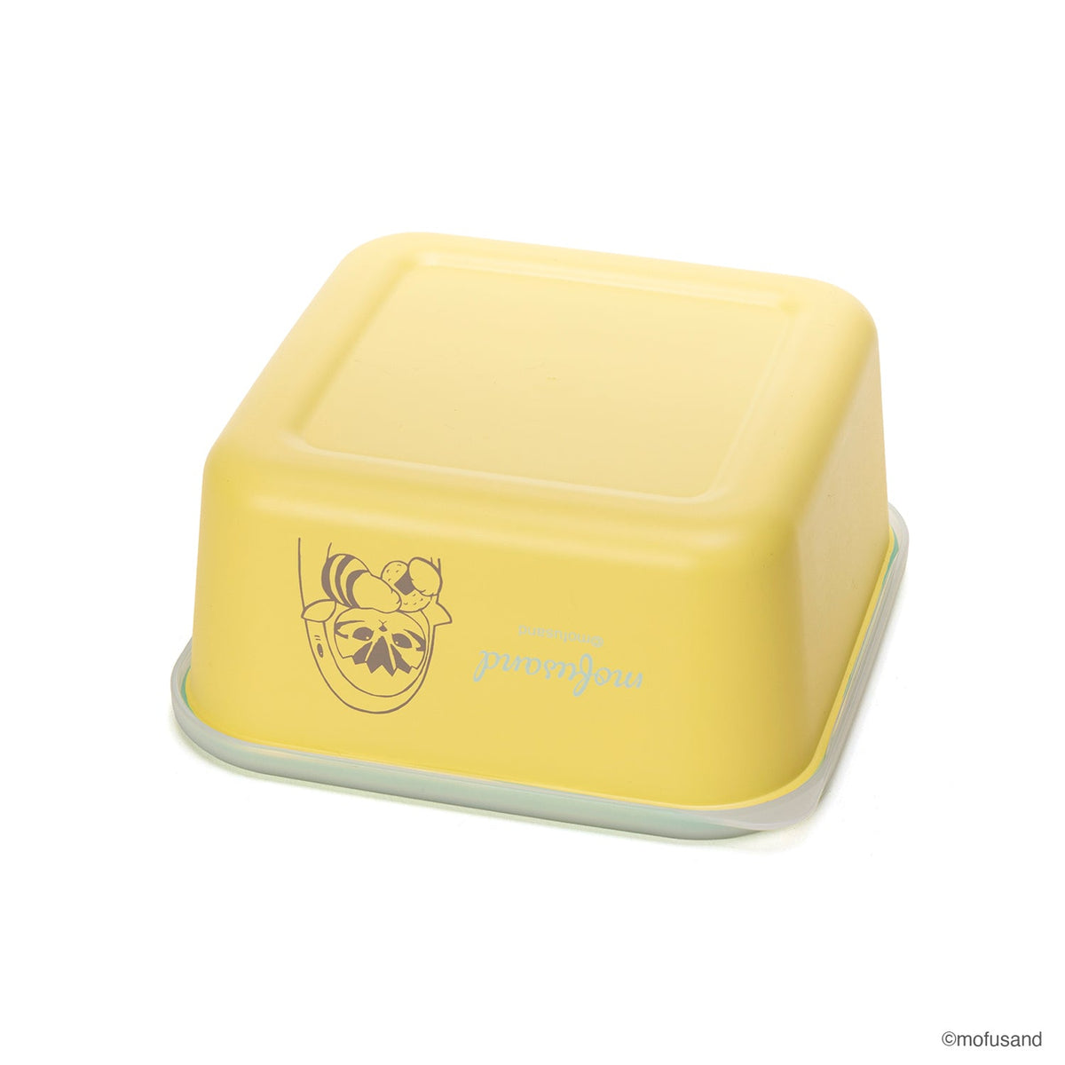 Contenedor cuadrado Mofusand XS 450 ml – Gatito tiburón