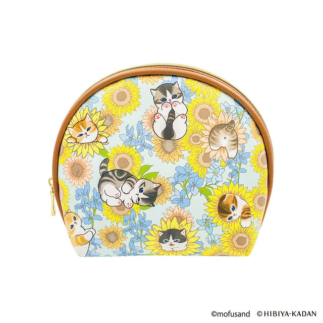 Estuche tipo concha azul Mofusand