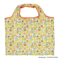 Bolso shopper grande mofusand x Hibiya Kadan (naranjo)